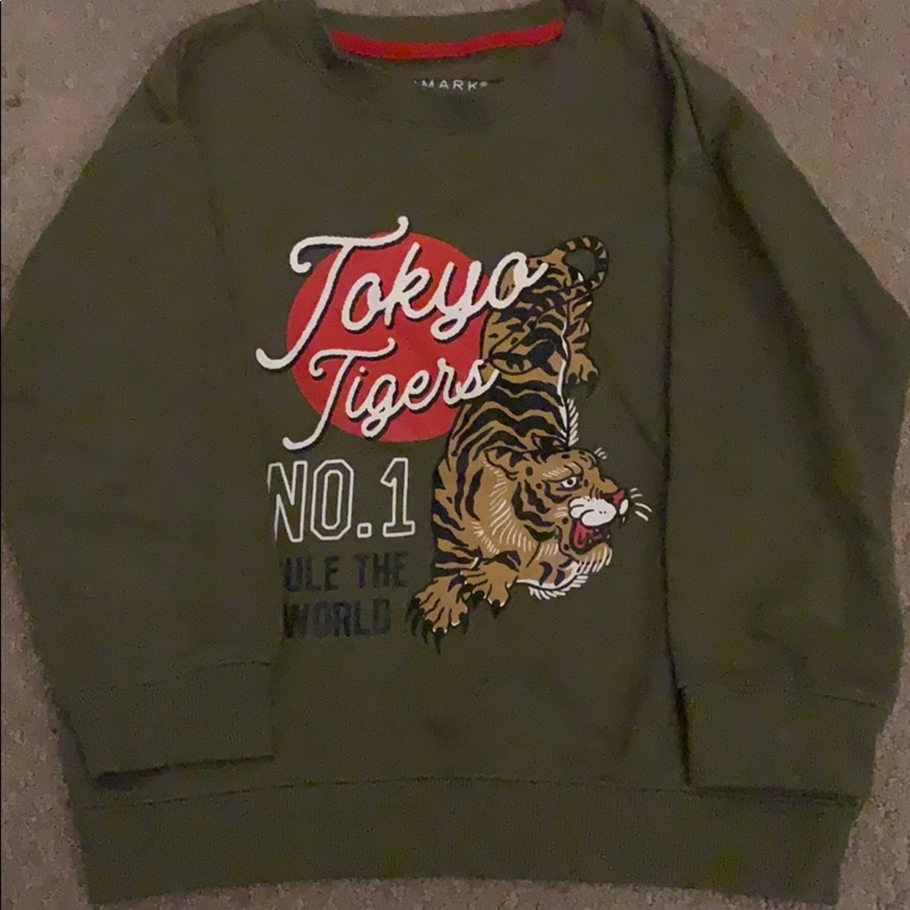 Boys crew neck sweater